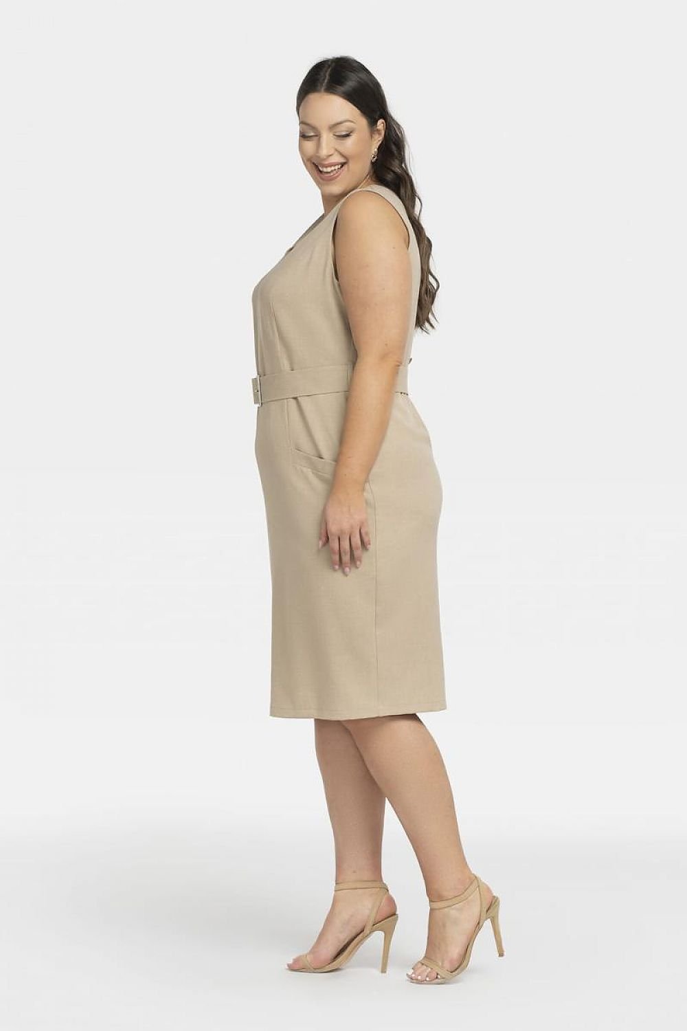 Plus size jurk Karko