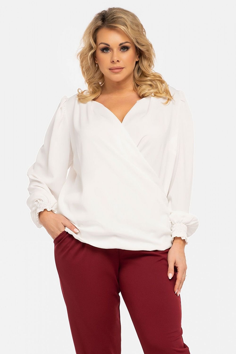 Plus size blouse Karko