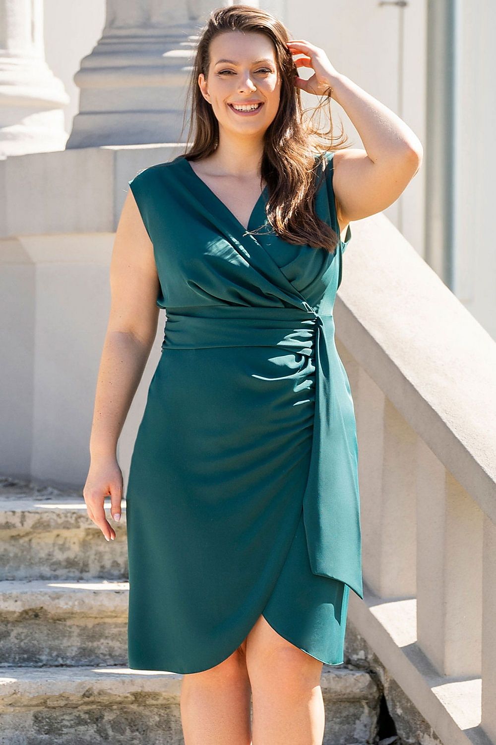 Plus size jurk Karko