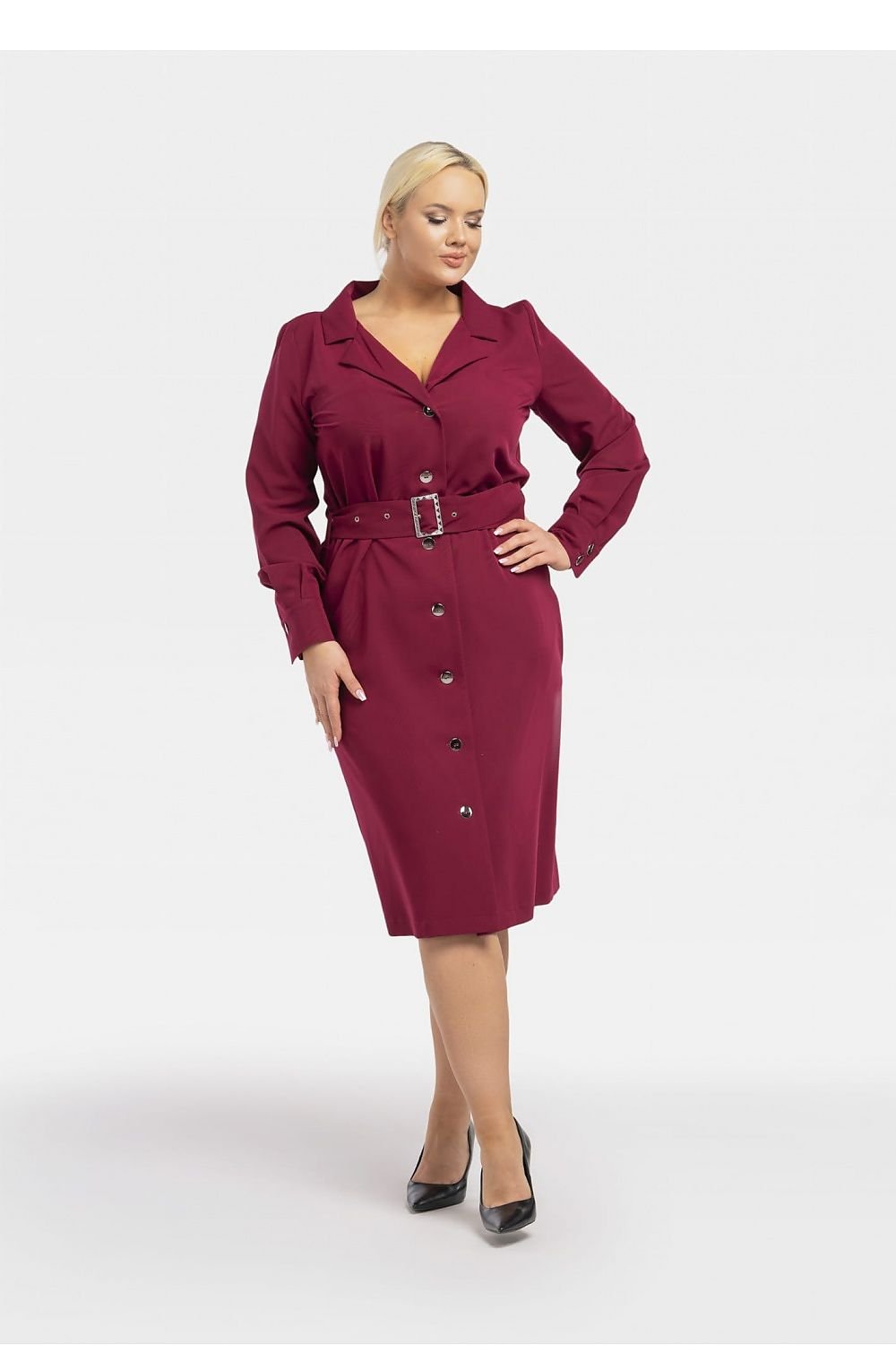 Plus size jurk Karko