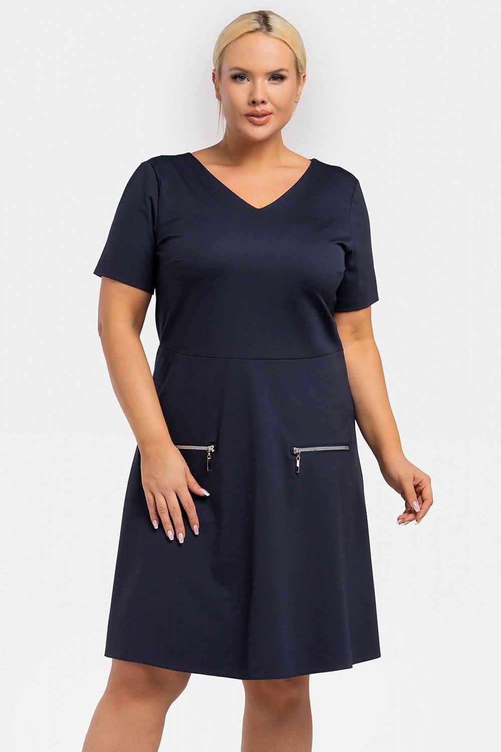 Plus size jurk Karko