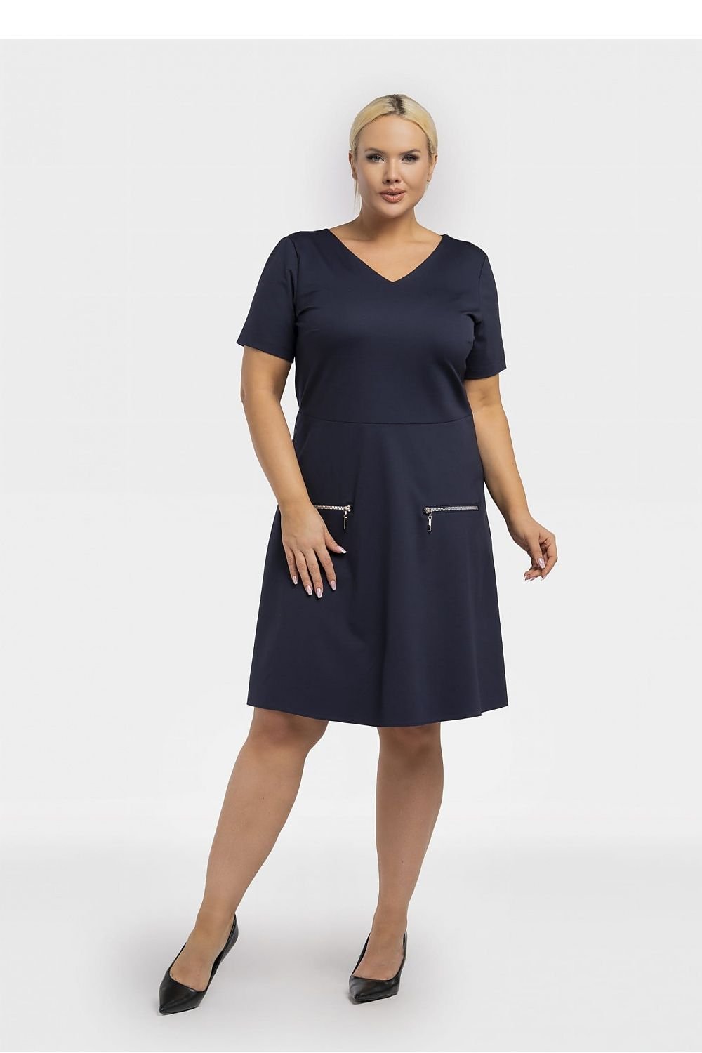 Plus size jurk Karko