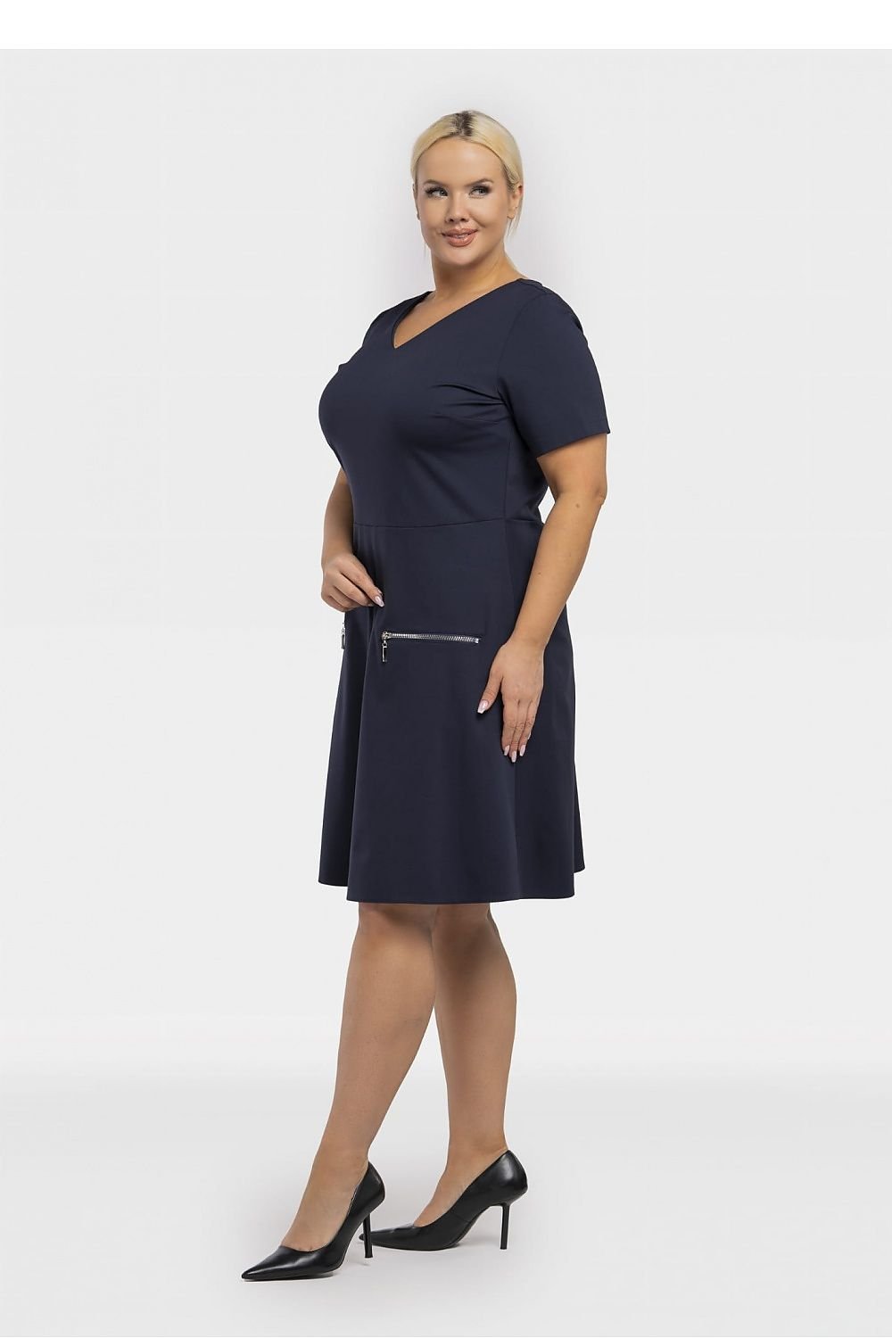 Plus size jurk Karko