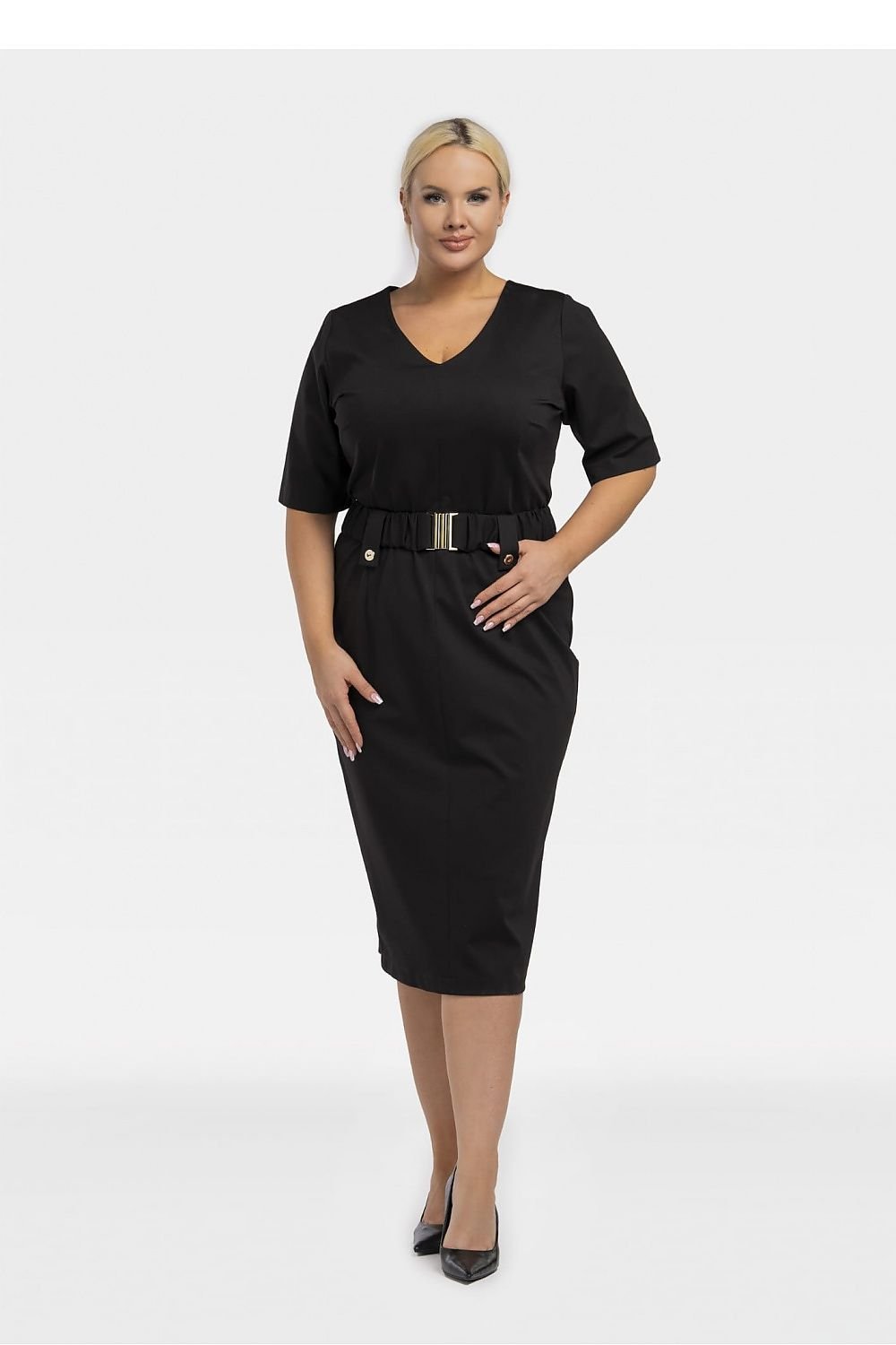 Plus size jurk Karko