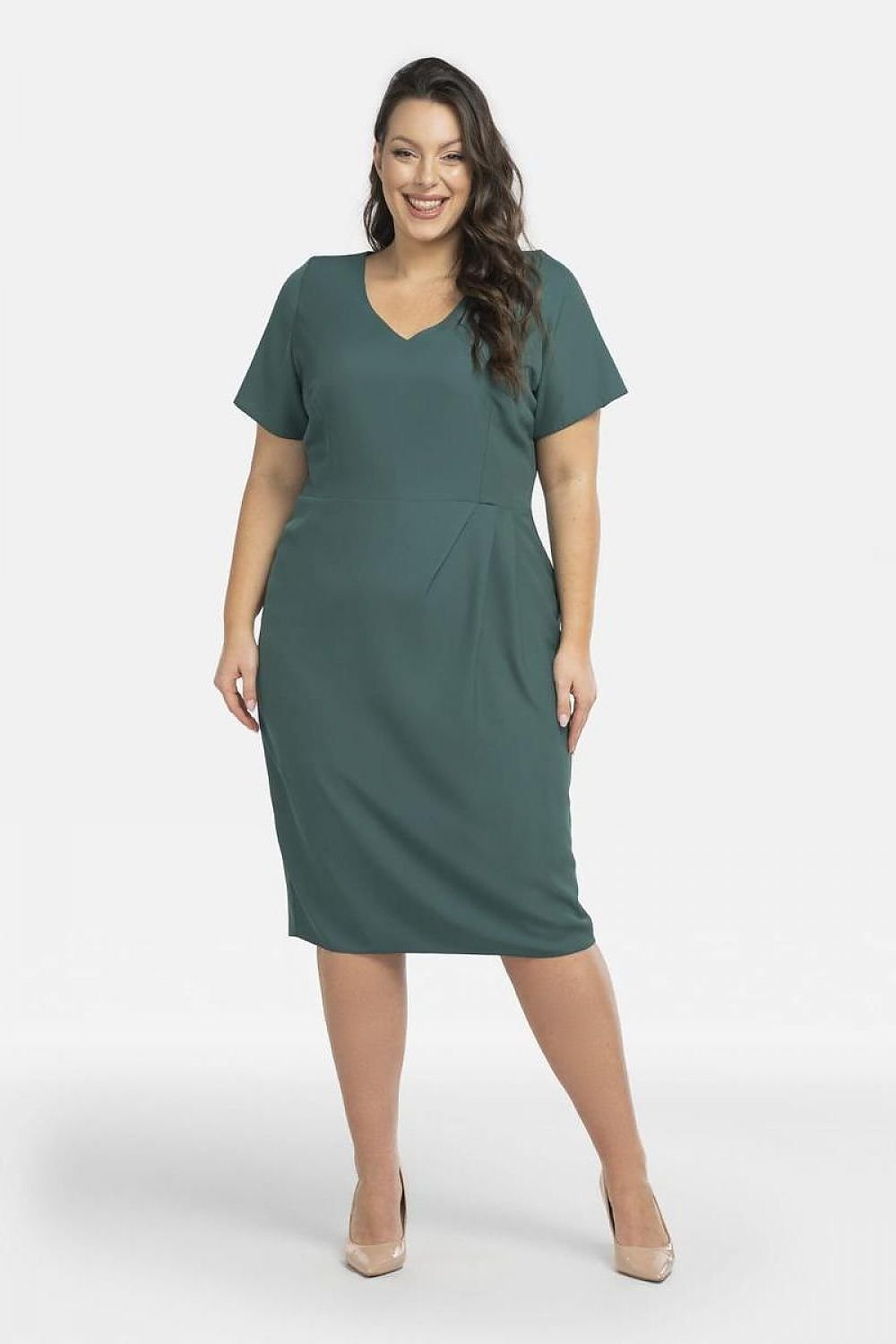 Plus size jurk Karko