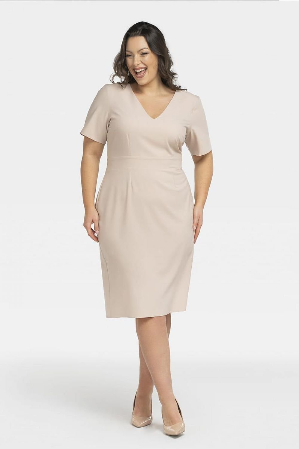 Plus size jurk Karko