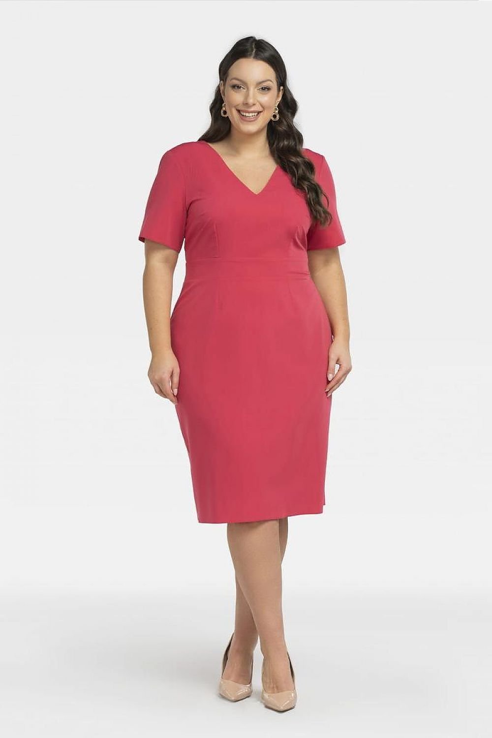 Plus size jurk Karko