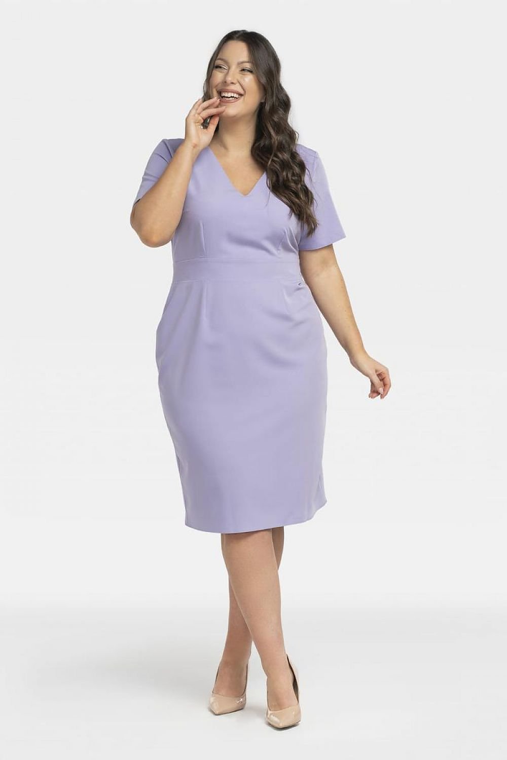 Plus size jurk Karko