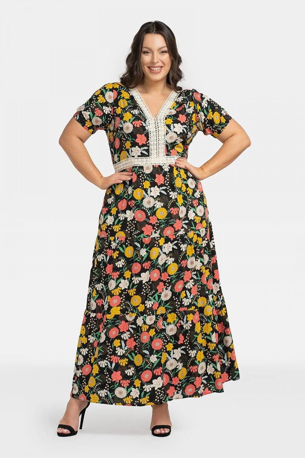 Plus size jurk Karko