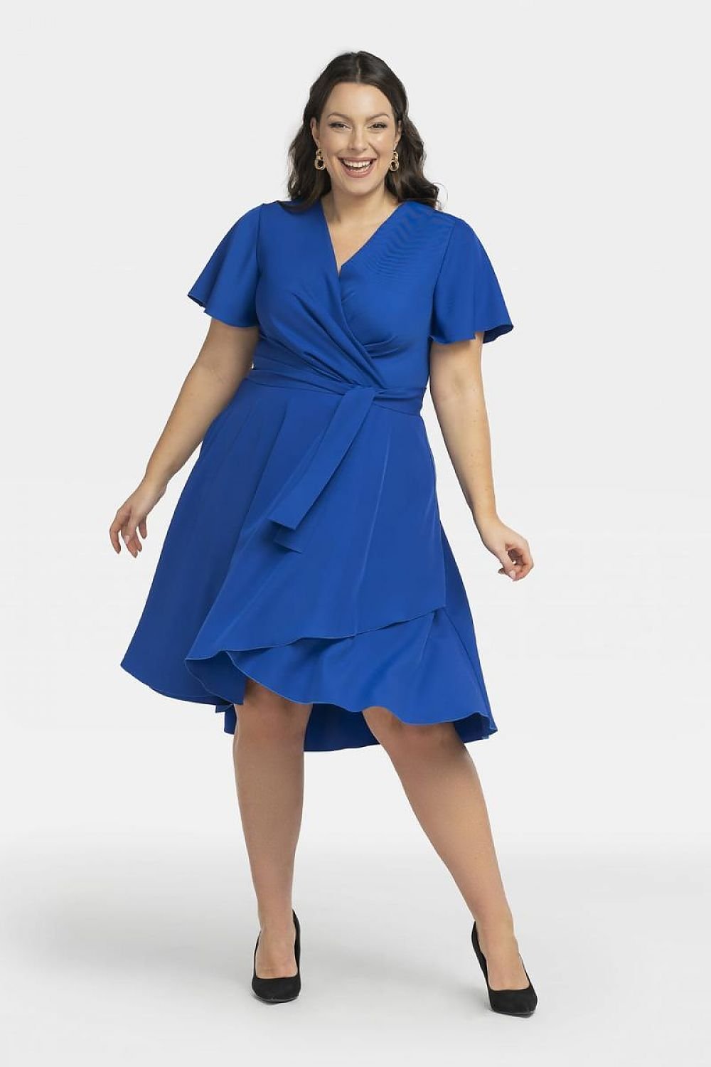 Plus size jurk Karko