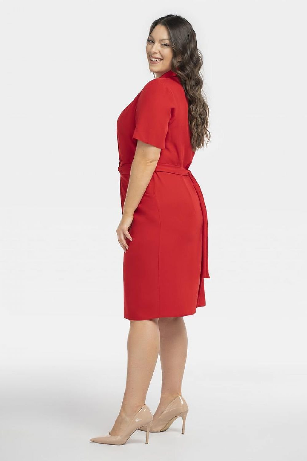 Plus size jurk Karko