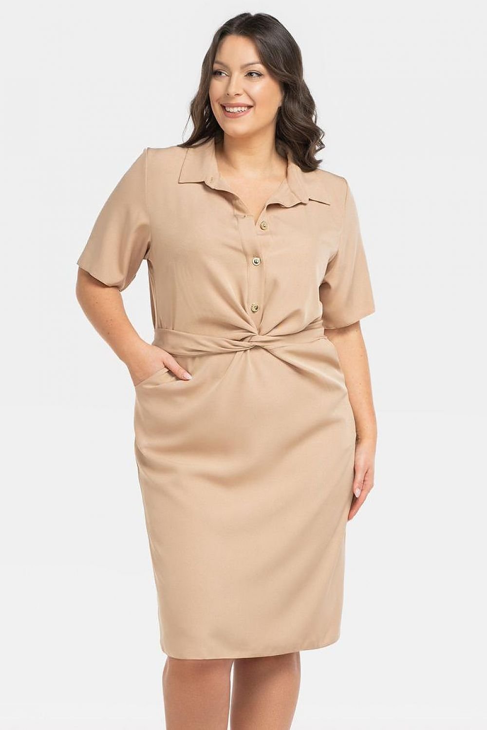 Plus size jurk Karko