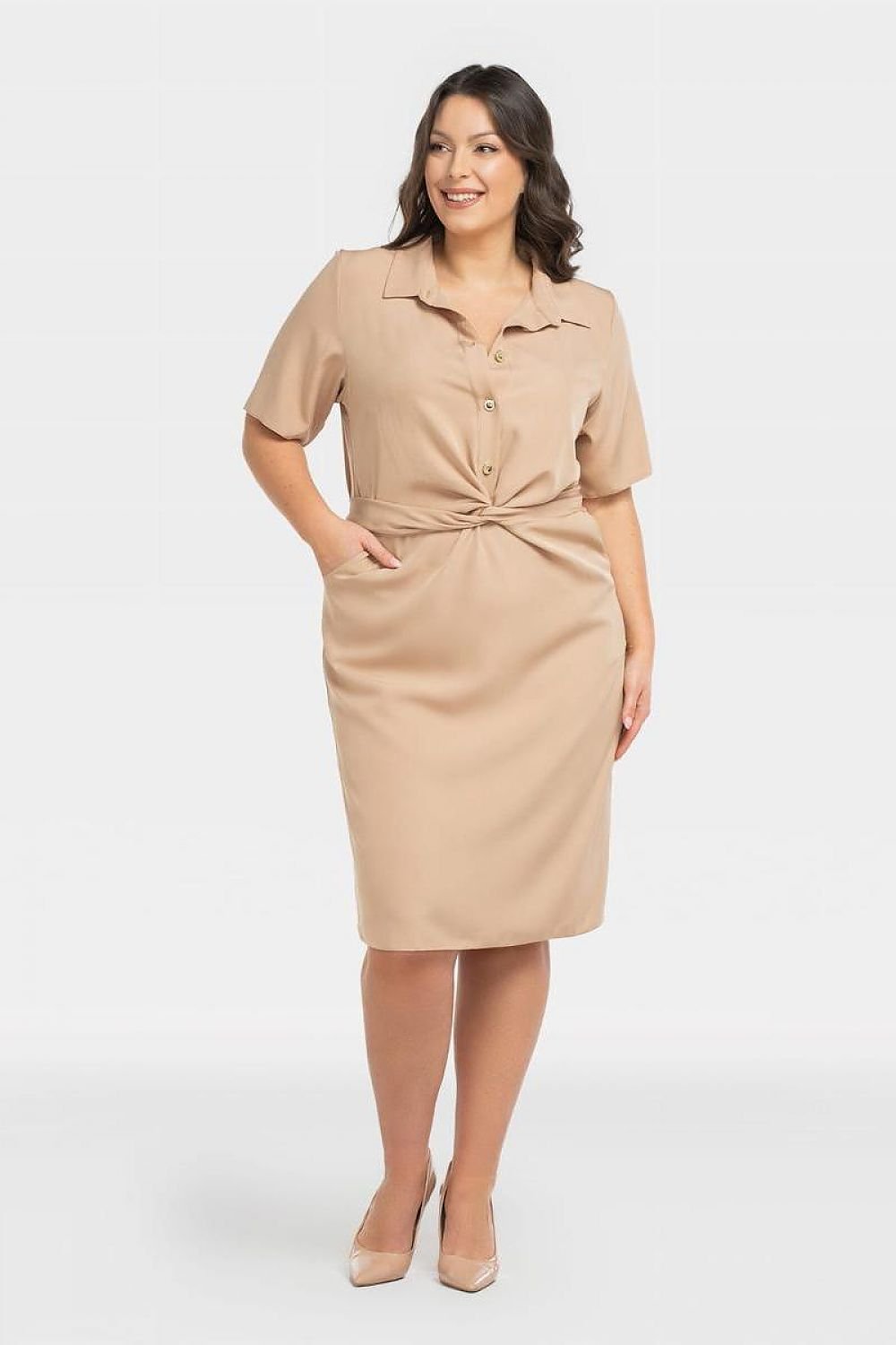 Plus size jurk Karko