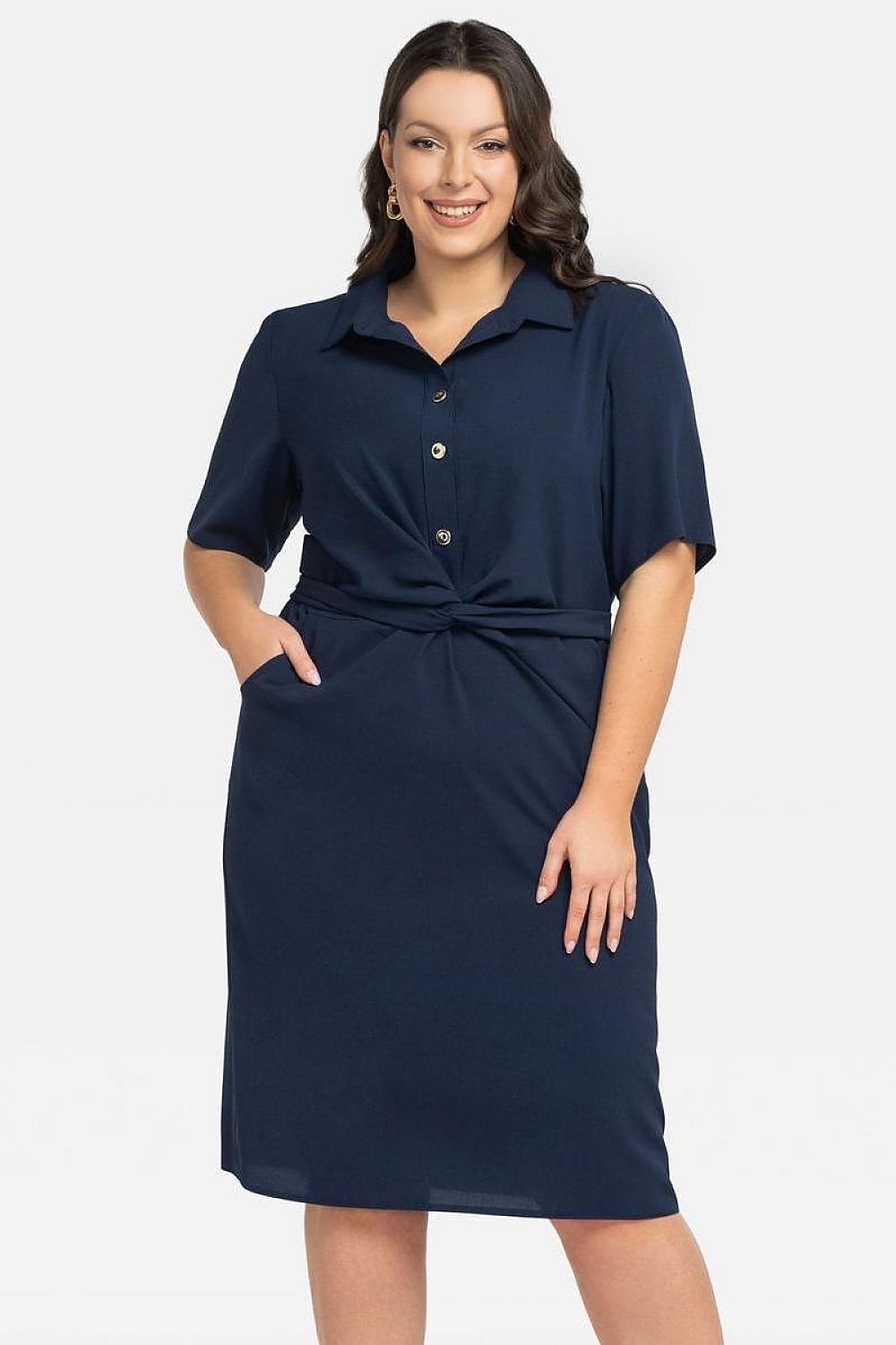 Plus size jurk Karko