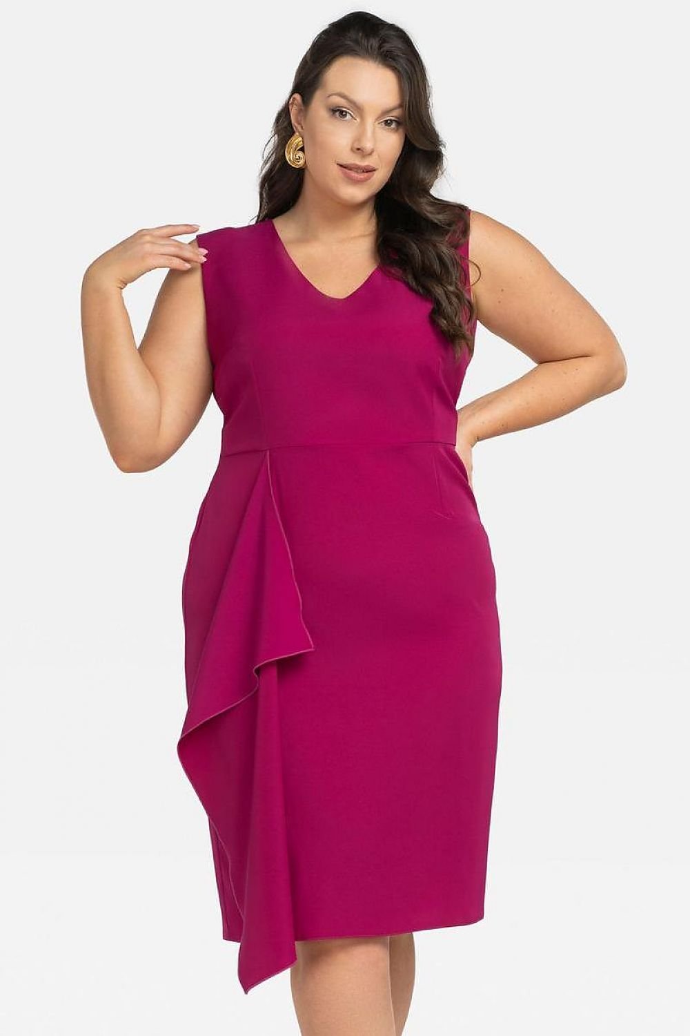 Plus size jurk Karko