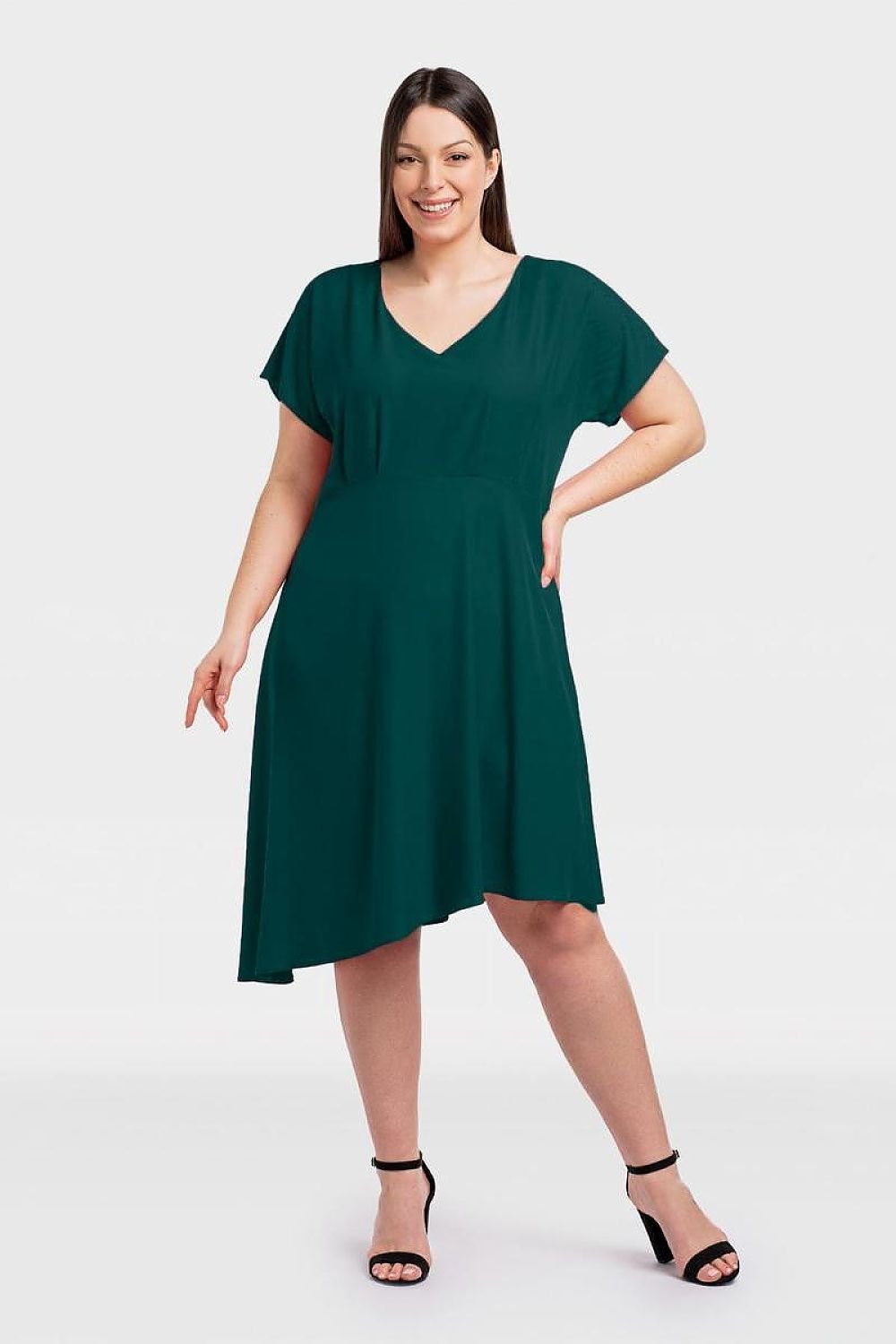 Plus size jurk Karko