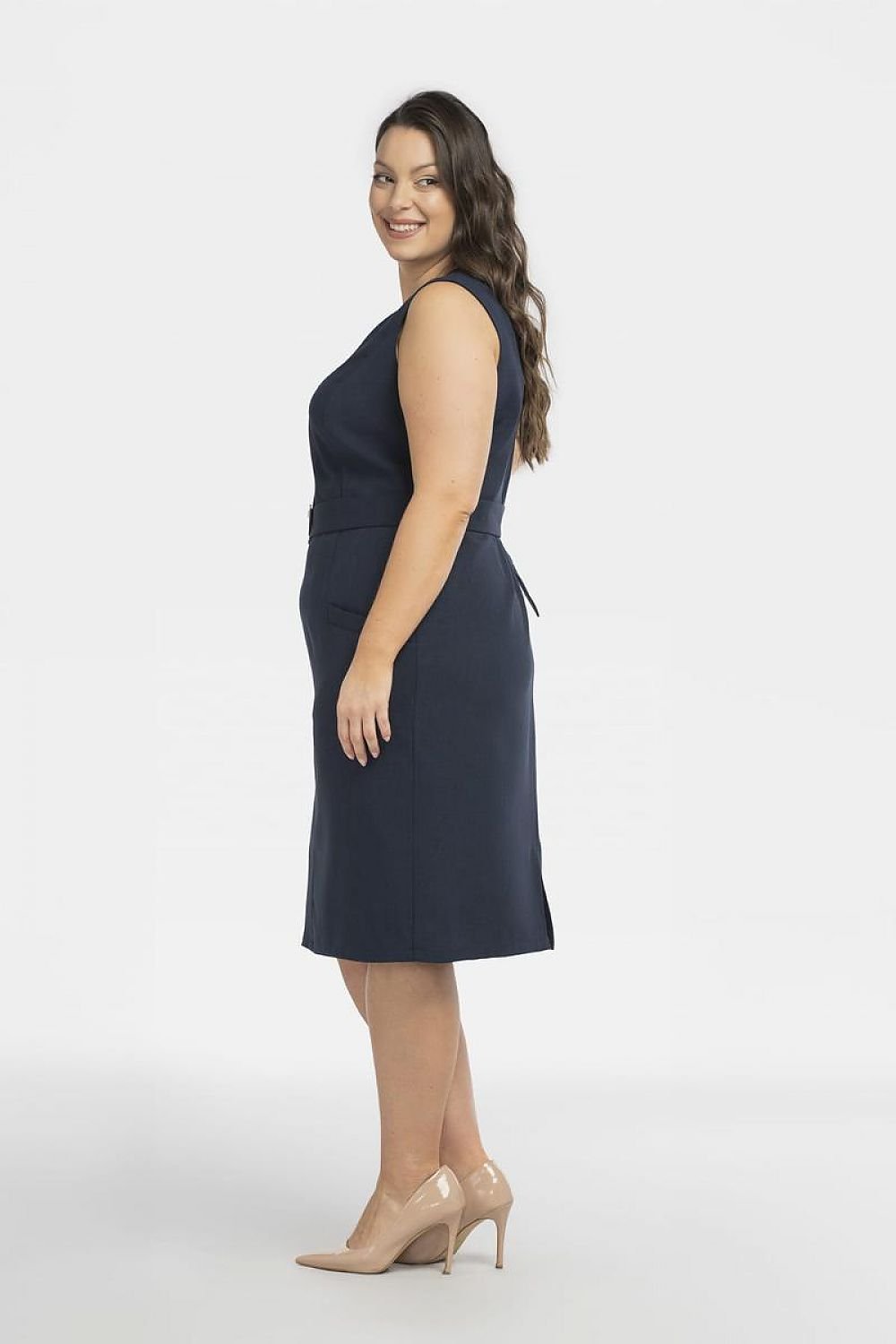 Plus size jurk Karko