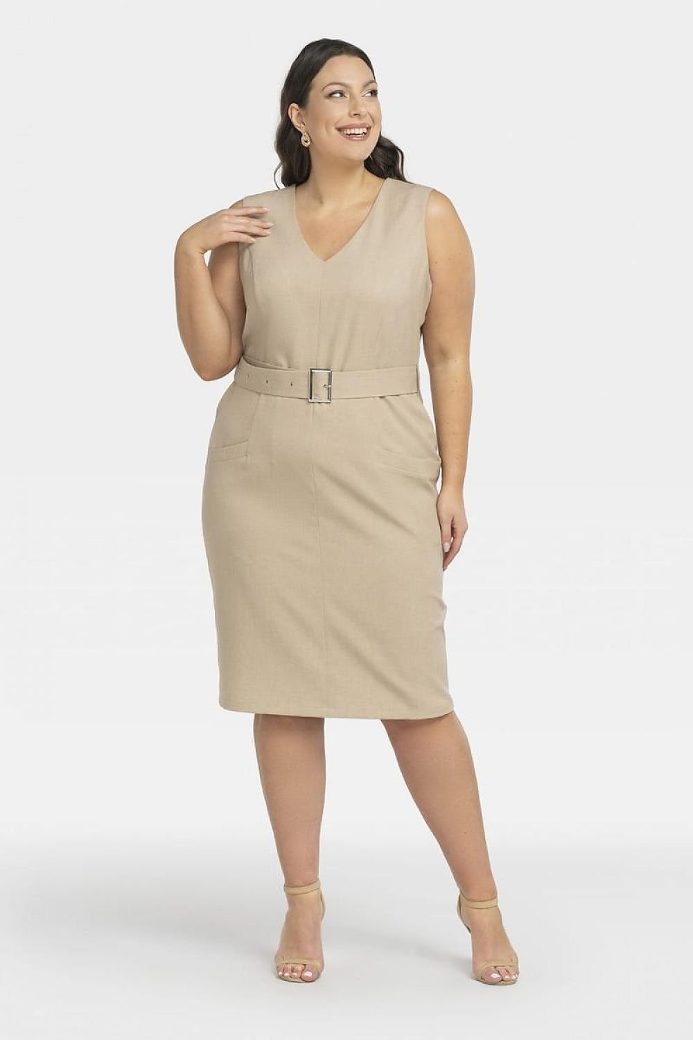 Plus size jurk Karko