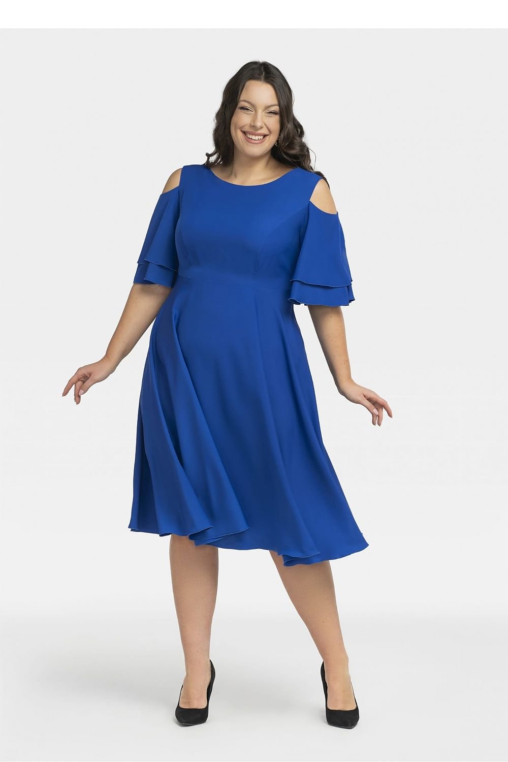 Plus size jurk Karko