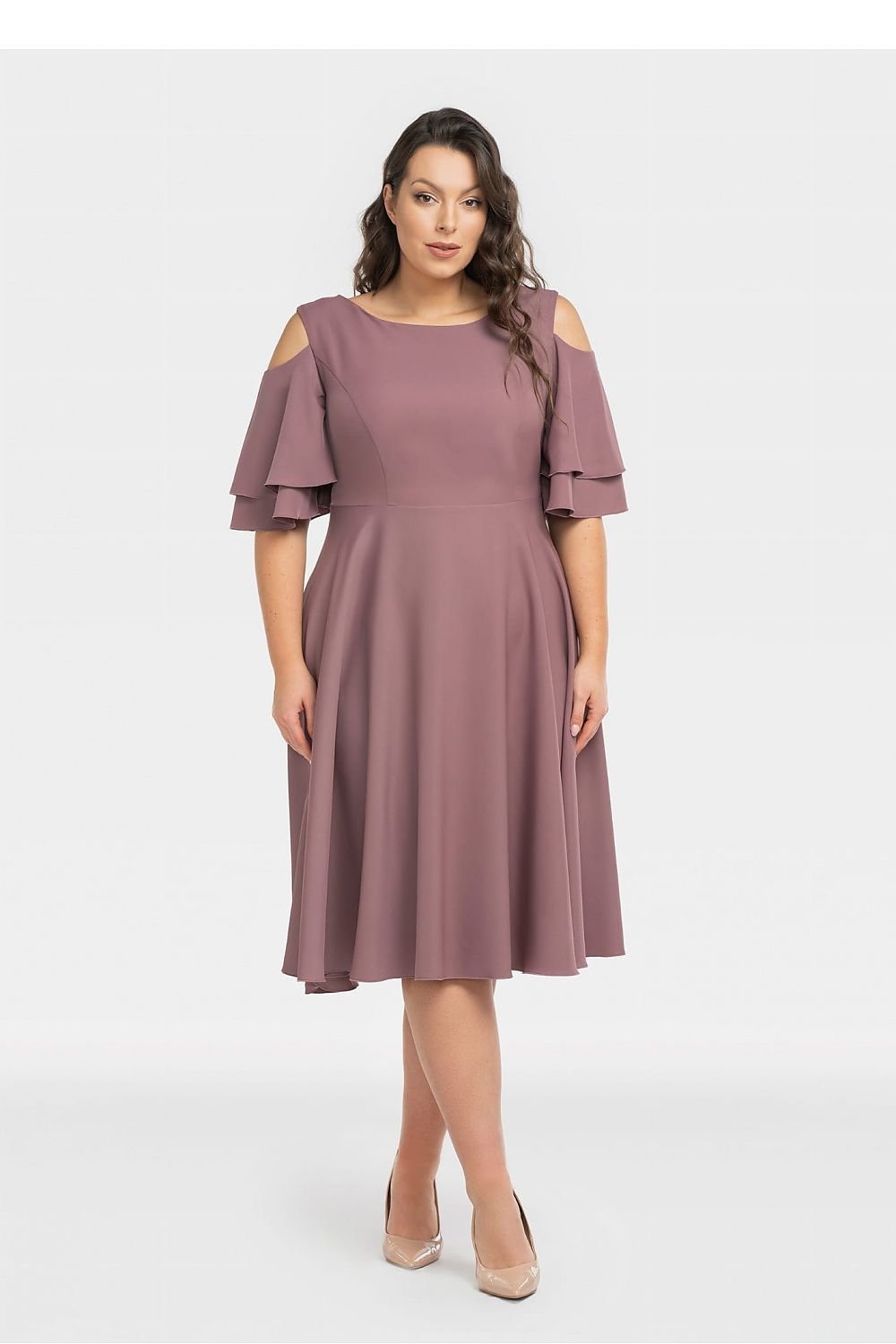 Plus size jurk Karko