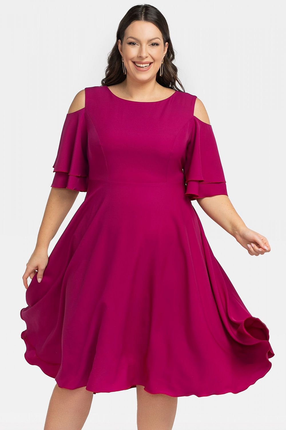 Plus size jurk Karko