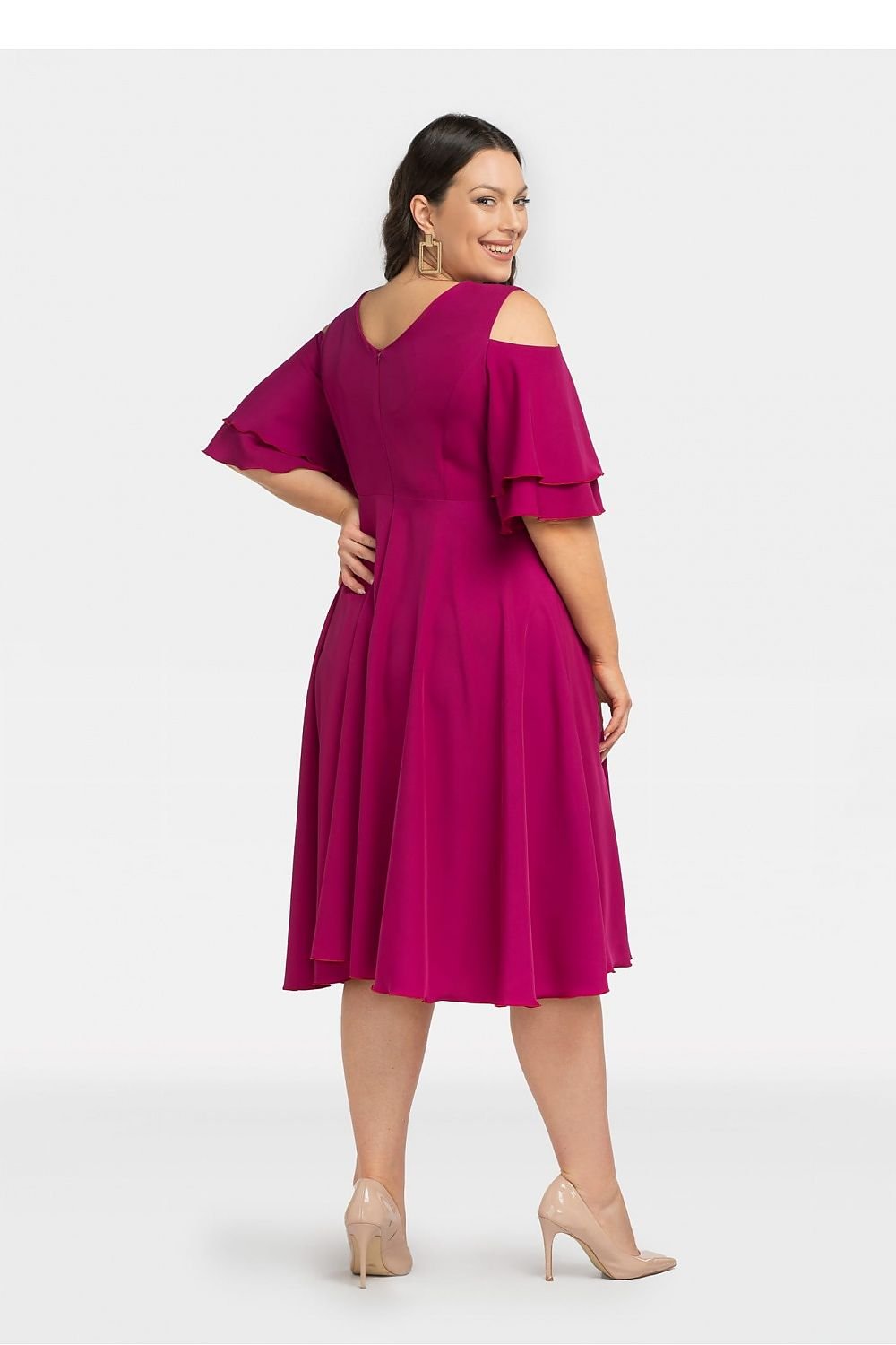 Plus size jurk Karko